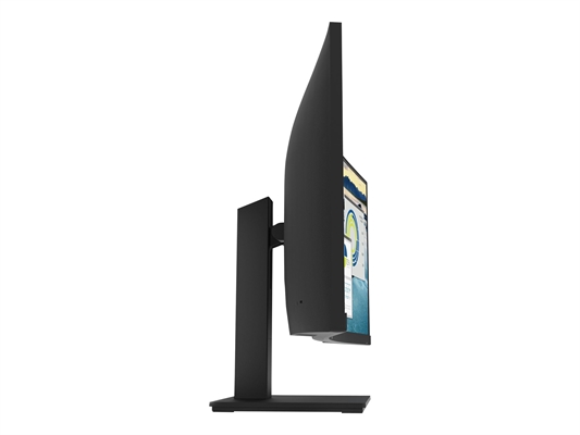 HP P34HC Curved Monitor Left Side View