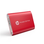 HP P500 - External Hard Drive, 1TB, Red, SSD, USB 3.2 Gen 1