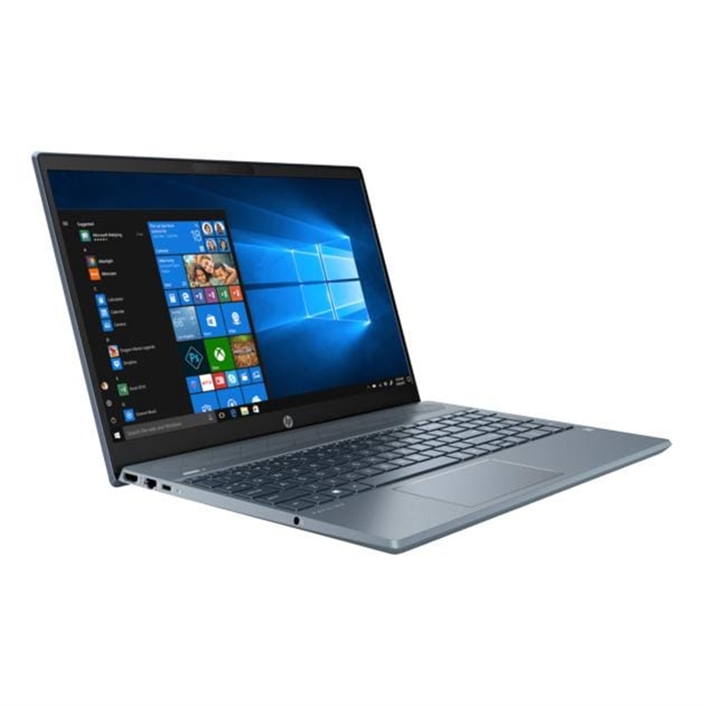 HP Pavilion 15 Azul Vista izquierda