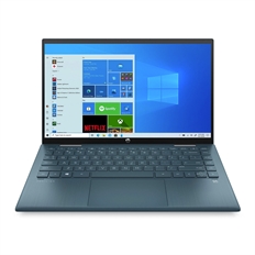HP Pavilion x360 - Laptop, 14", Intel Core i3-1125G4, 2.0GHz, 4GB RAM, 256GB SSD, Deep Blue, Spanish Keyboard, Windows 10 Home