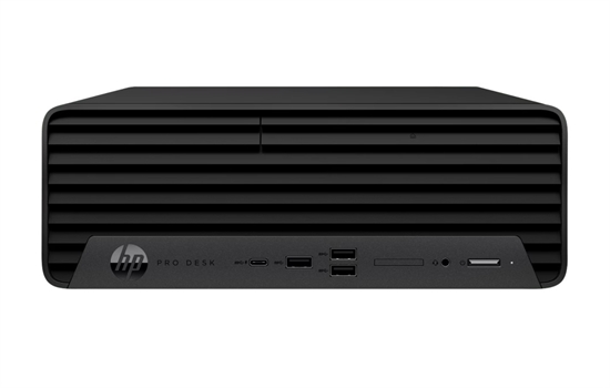 HP-Pro-400-SFF-G9-High-Performance-Desktop-Intel-Core-i7-Black-Front View