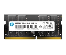 HP S1 Series - Módulo de Memoria RAM, 32GB, 260-pin DDR4 RAM SO-DIMM, para Laptop, 3200MHz, CL22