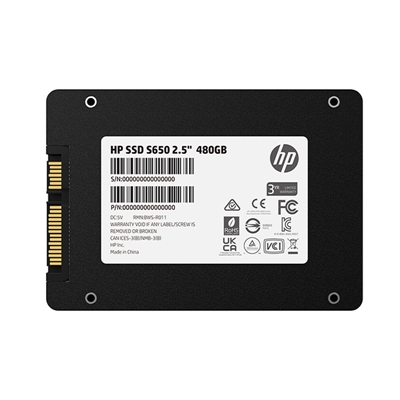 HP S650 - SSD 345M9AA back view