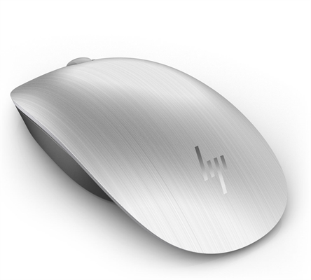HP Spectre Wireless Silver Mouse Back View