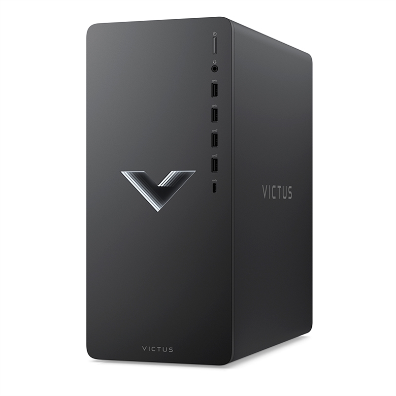 HP Victus 15L - Gaming Desktop side view