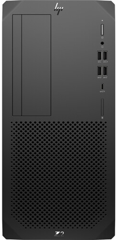 HP Workstation Z2 G5 Tower Intel Core i5-10500 8GB RAM HDD 1TB Front View