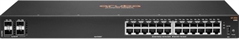 HPE Aruba 6100 - HPE Aruba 6100 24G 4SFP+ Switch, 28 Ports , 10Gbps