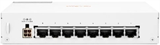 HPE Aruba Instant On 1430 - Switch, 8 Ports, Gigabit Ethernet PoE, 16Gbps