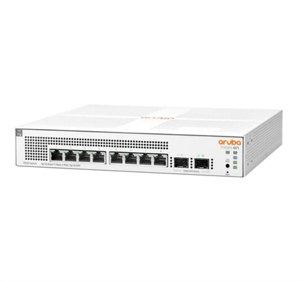 HPE Aruba Instant On 1930 Switch 10 Ports Isometric View