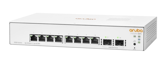 HPE Aruba Instant On 1930 Switch 8 Ports Isometric View