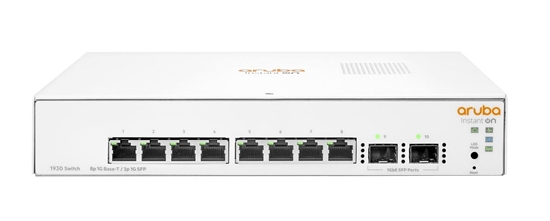 HPE Aruba Instant On 1930 Switch 8 Ports View