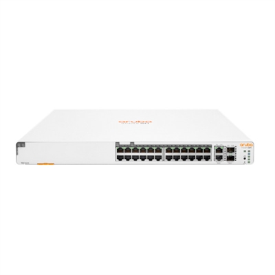 HPE Aruba Instant On 1960 Switch JL807A 24 Ports 128 Gbps front view