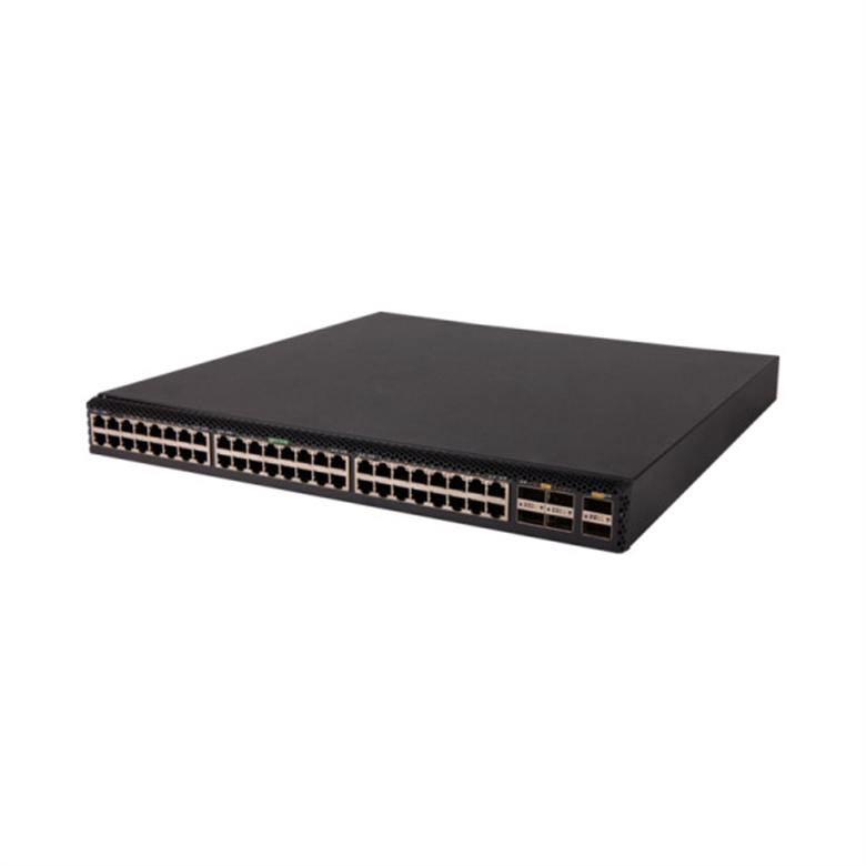 HPE Networking 48XGT 6QSFP JL586A 24 Ports 128 Gbps front view