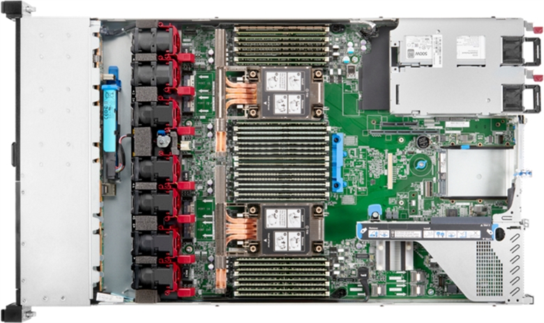 HPE ProLiant DL360 Gen10 Plus 4310 Vista Arriba