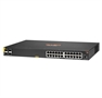 HPE Switch Aruba 6000 24G 4SFP 370 W R8N87A 24 Ports 56 Gbps front view