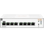 HPE Switch Aruba Instant On 1830 JL810Aside 8 Ports 16 Gbps front view