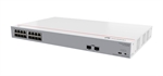 Huawei S110-16LP2SR  - Switch No Administrable Empresarial, 16 Puertos Gigabit Ethernet PoE+ Integrados, Presupuesto PoE de 124W, 2 Puertos SFP