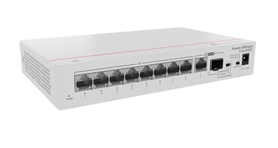 Huawei-eKitEngine-S110-8P2ST-Switch-No-Administrable-Empresarial-Vista Lateral Izquierdo