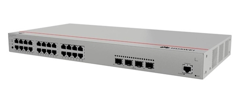 Huawei-eKitEngine-S220-24P4X-Switch-Administrable-Empresarial-Vista Lateral Izquiedo