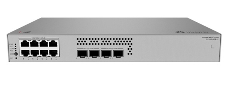 Huawei-eKitEngine-S220S-8P4JX-Switch-Administrable-Empresarial-Vista Frontal