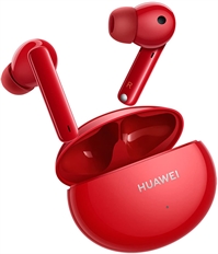 Huawei FreeBuds - Auriculares, Estéreo, En el Oido, Inalámbrico, Bluetooth, Rojo