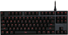 HyperX Alloy FPS Pro - Teclado Gaming, Mecánico, Cherry MX Blue, Cable, USB, LED