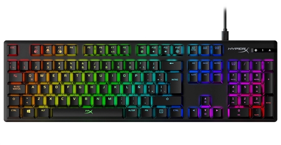 HyperX Alloy Origins Compact Gaming Keyboard Spanish Front View
