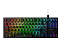 HyperX Alloy Origins Core - Teclado Gaming, Mecánico, Switch HyperX Rojo, Cableado, USB-C, RGB, Inglés, Negro