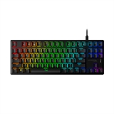 HyperX Alloy Origins Core - Teclado Gaming, Mecánico, Cableado, USB, RGB, Ingles, Negro 