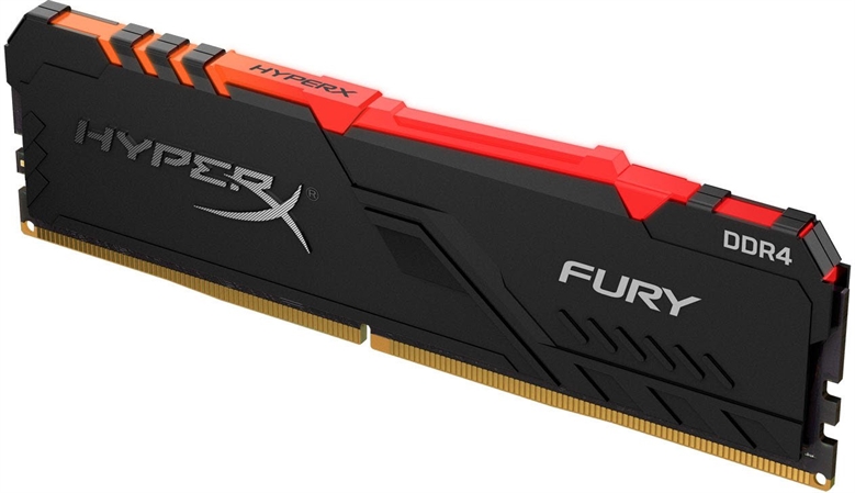 HyperX FURY 2666MHz DDR4 DIMM Isometric View
