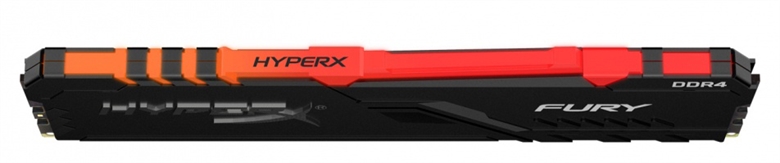 HyperX FURY 2666MHz DDR4 DIMM Top View