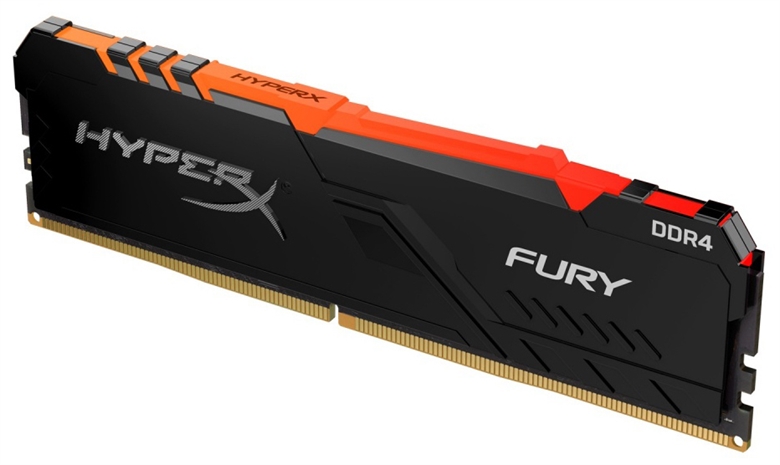 HyperX FURY 8GB DDR4 DIMM 2666MHz Vista Isometrica
