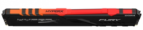 HyperX FURY 8GB DDR4 DIMM 2666MHz Vista de Arriba