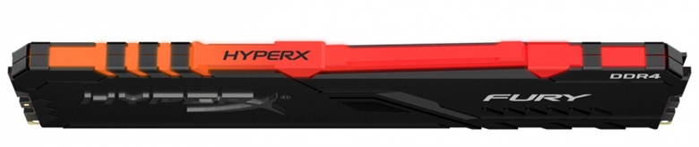 HyperX FURY 8GB DDR4 DIMM 2666MHz Vista de Arriba