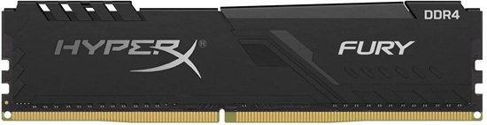 HyperX FURY Black RAM 3000MHz DDR4 DIMM Front View