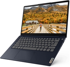 Lenovo IdeaPad 3 - Laptop, 14", AMD Ryzen 3 5300U, 2.6GHz, 8GB RAM, 256GB SSD, Abyss Blue, Spanish Keyboard, Windows 10 Home