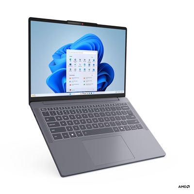 IdeaPad Slim 3 14ARP10 83K6005DLM Luna Gray Side Front View