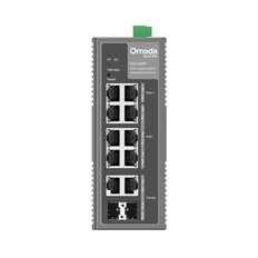 TP-Link Omada IES210GPP - Industrial Easy Managed Switch, 10 Ports, Gigabit Ethernet, PoE+/PoE++, 20Gbps