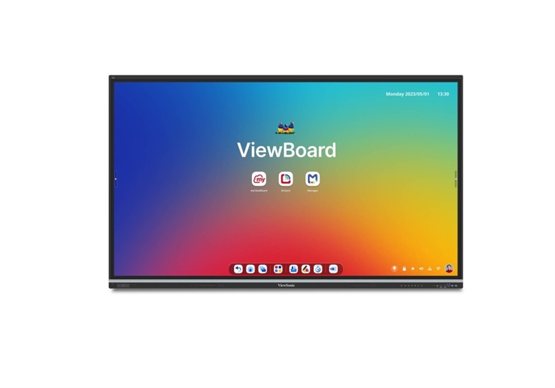IFP8651 Pantalla Interactiva ViewBoard 86 4K con EDLA-Vista Frontal