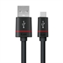 iLuv ICB55BLK USB Cable Micro USB Male to USB Type-A
