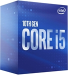 Intel Core i5-10400 - Processor, Comet Lake, 6 cores, 12 threads, 2.9GHz, LGA1200, 65W