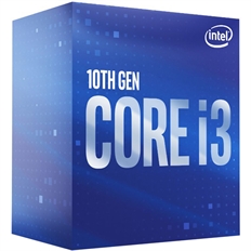 Intel Core i3-10100F - Processor, Comet Lake, 4 Cores, 8 Threads, 3.6GHz, FCLGA1200, 65W