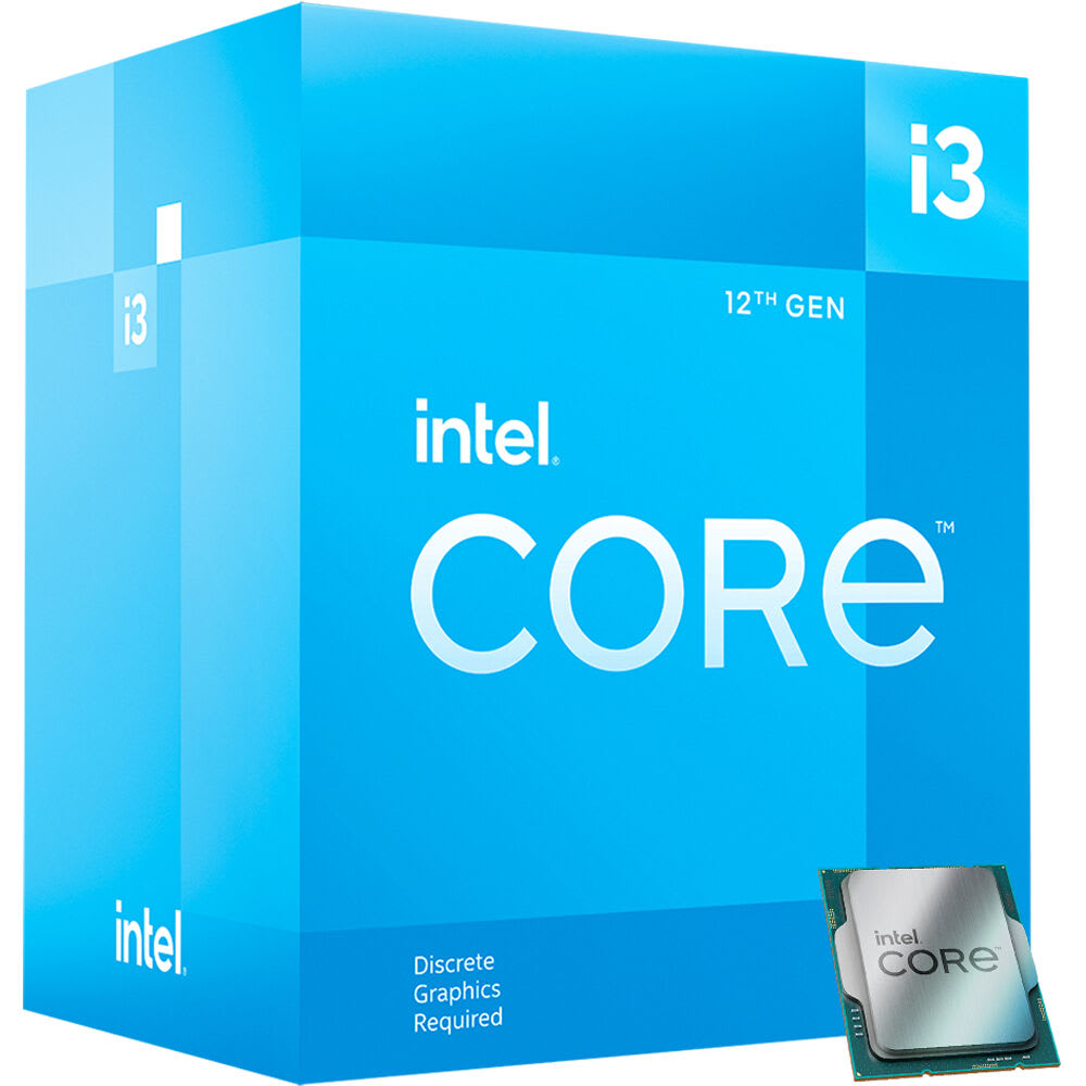 CPU Intel Core i3-12100F CPU LGA 1700 Intel Core i3-12100F in Peru | Pana Compu