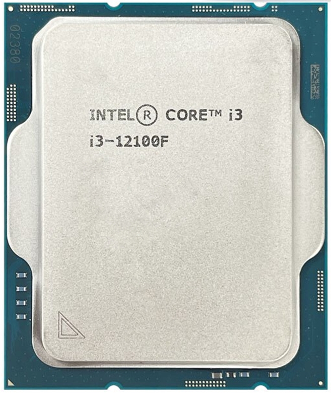 Intel Core i3-12100F- Only Processor