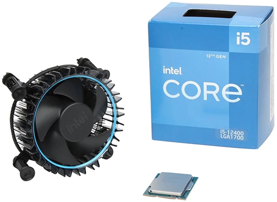 Intel Core i5-12400- Processor Box Fan