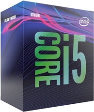 Intel Core i5-9400 - Processor, Coffee Lake, 6 cores, 6 threads, 2.9GHz, LGA1151, 65W