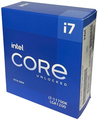 Intel Core i7-11700K Box Overview