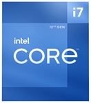 Intel Core i7-12700 - Procesador, Alder Lake, 12 núcleos, 20 hilos, 2.10GHz, FCLGA1700, 65W (Hasta 180W)