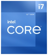Intel Core i7-12700 - Processor, Alder Lake, 12 cores, 20 threads, 2.10GHz, FCLGA1700, 65W (Up to 180W)