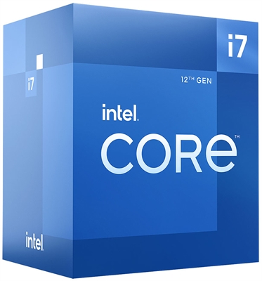 Intel Core i7-12700 BX8071512700 isometric left side